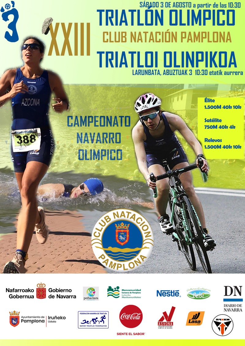XXIII Edici&oacute;n del Triatl&oacute;n Ol&iacute;mpico del Club Nataci&oacute;n Pamplona